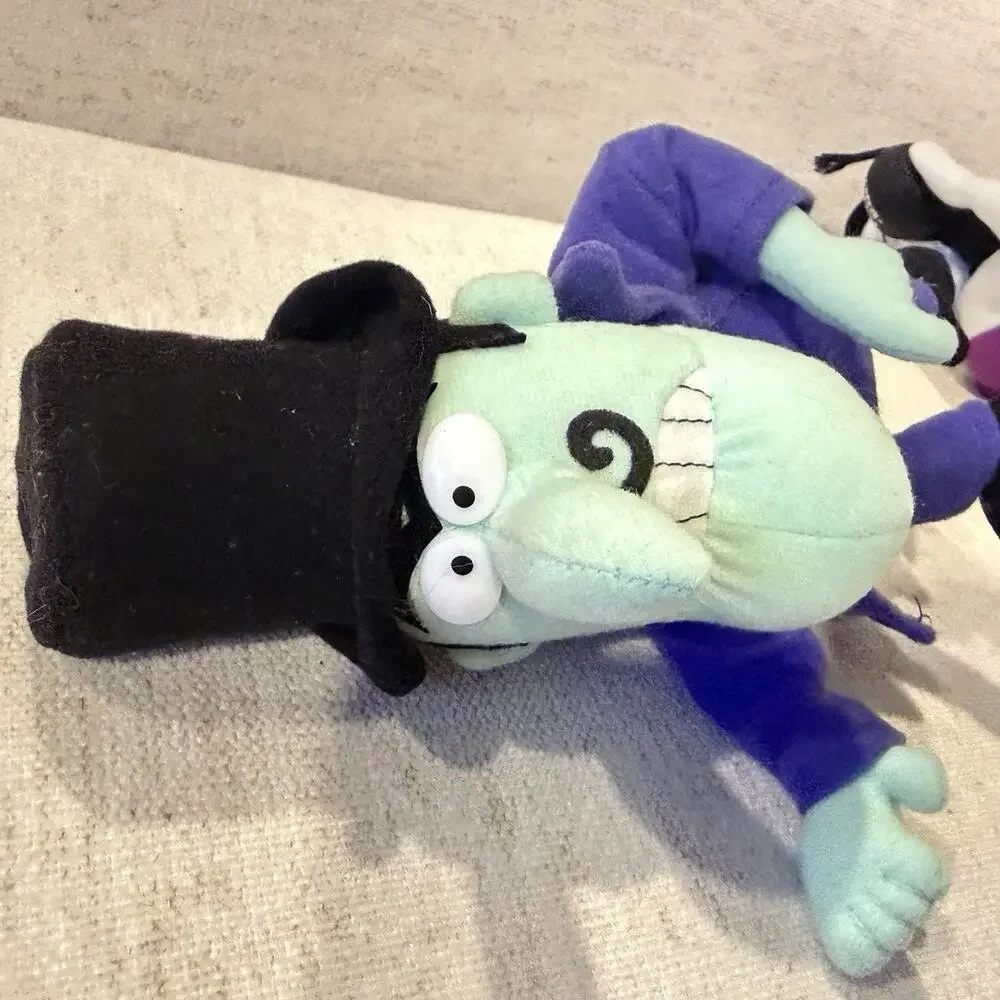 Stuffins 1999 Adventures Rocky & Bullwinkle Snidely Whiplash‎ and Natasha EUC